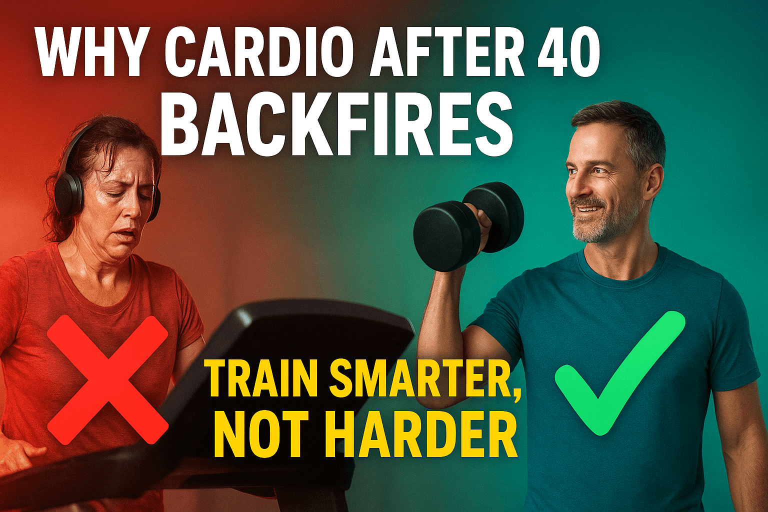 Cardio After 40: Why It Can Backfire and What to Do Instead